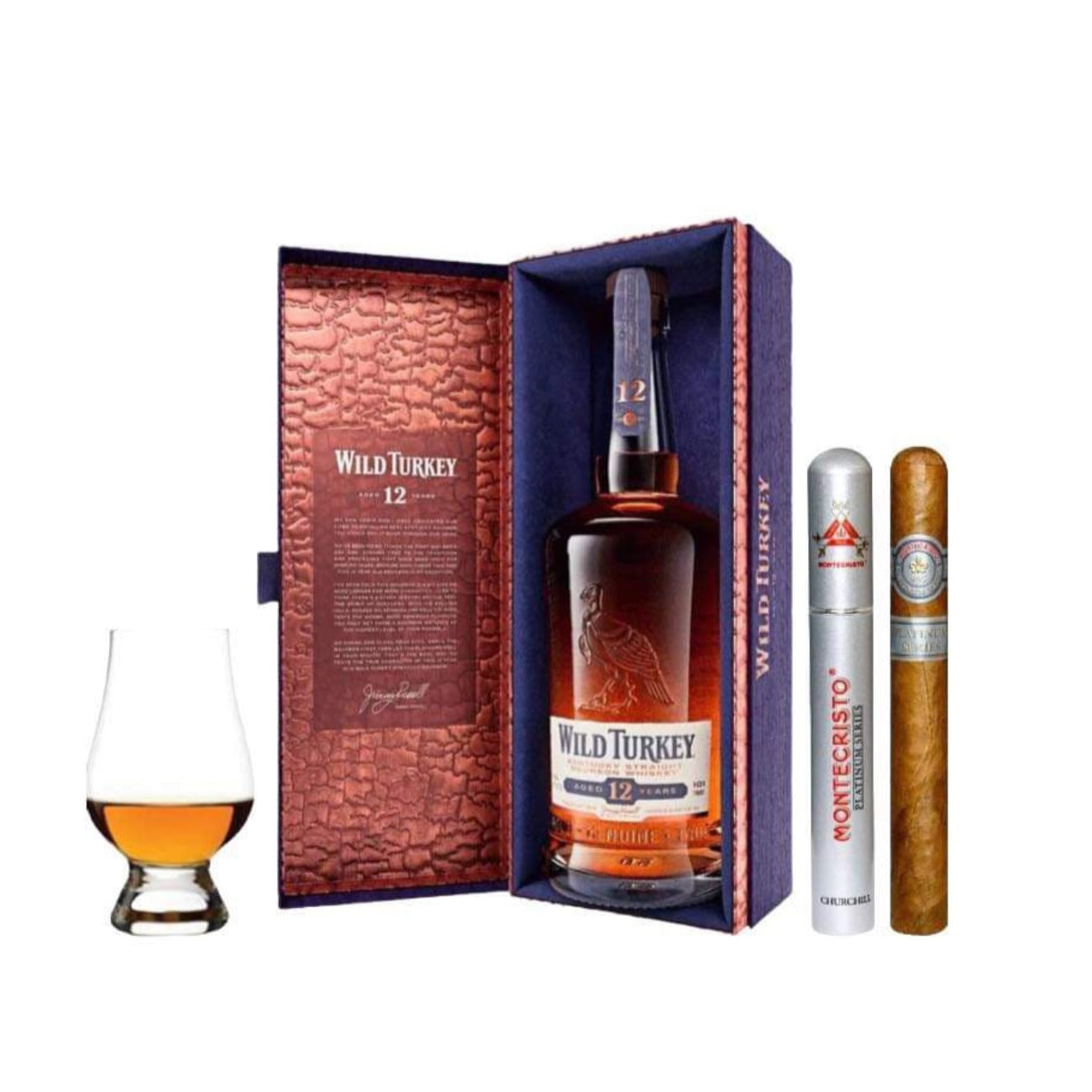 Wild Turkey | 12 Year Old Distiller's Reserve Whiskey | GIFT SET