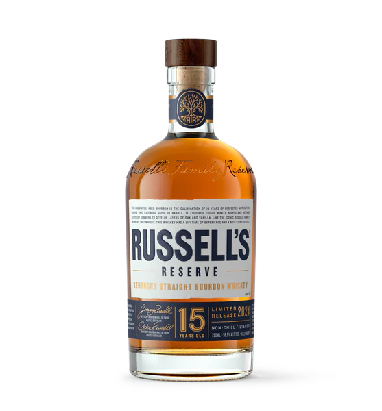 Russell’s Reserve 15 Year Bourbon – Limited Release 2024 – 750ml