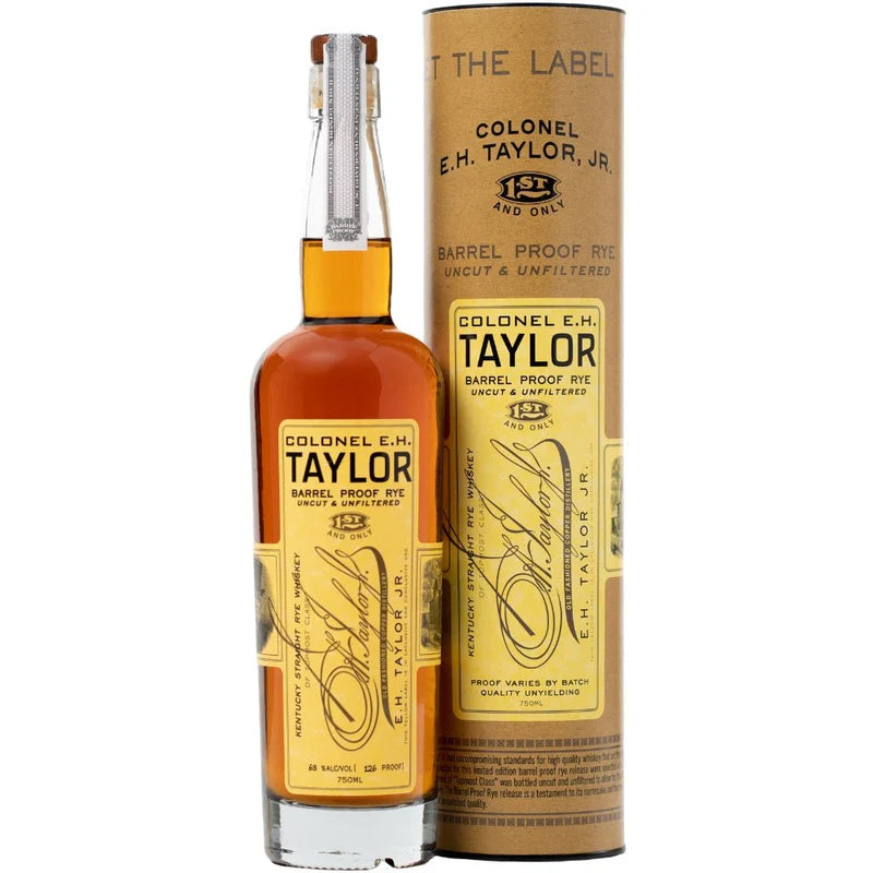 Colonel E.H. Taylor Barrel Proof Straight Rye – 750ml