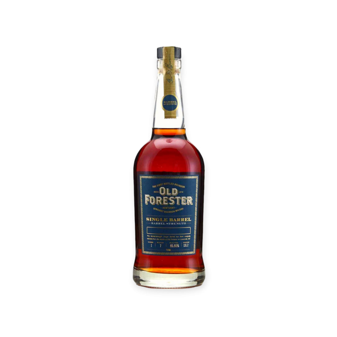 Old Forester Single Barrel Barrel Strength Bourbon – 750ml