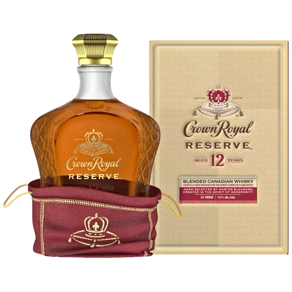 Crown Royal 12 Year Canadian Whisky – 750ml