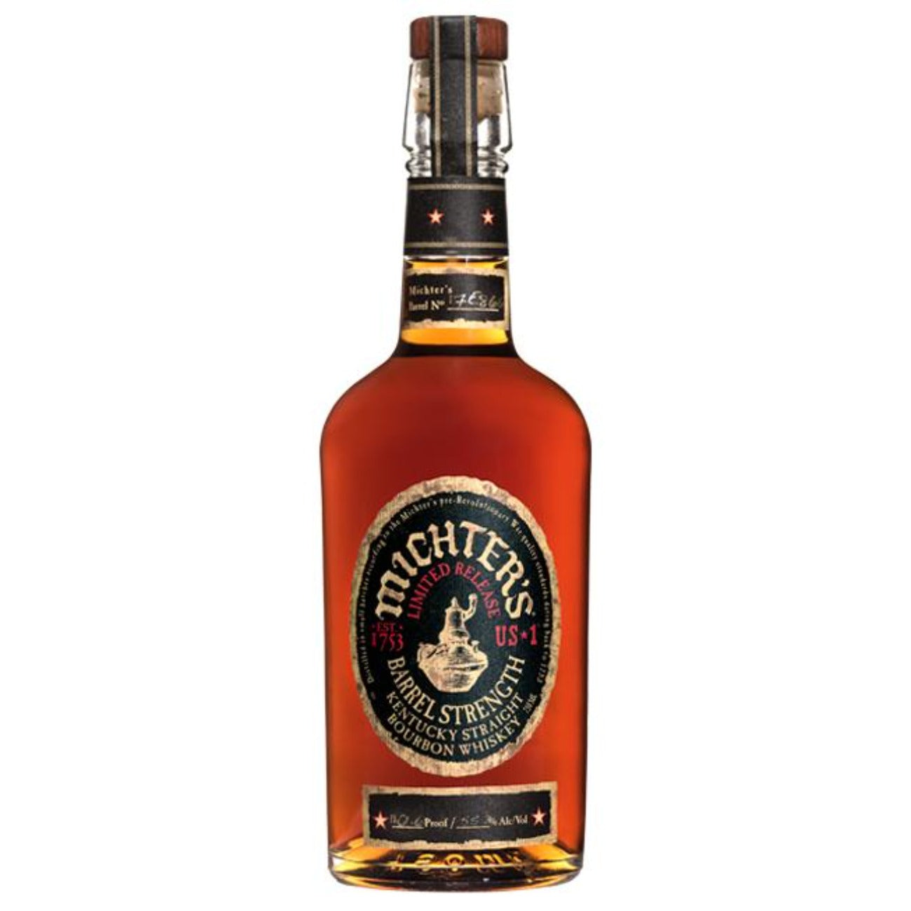 Michter’s US*1 Barrel Strength Bourbon Limited Release – 750ml
