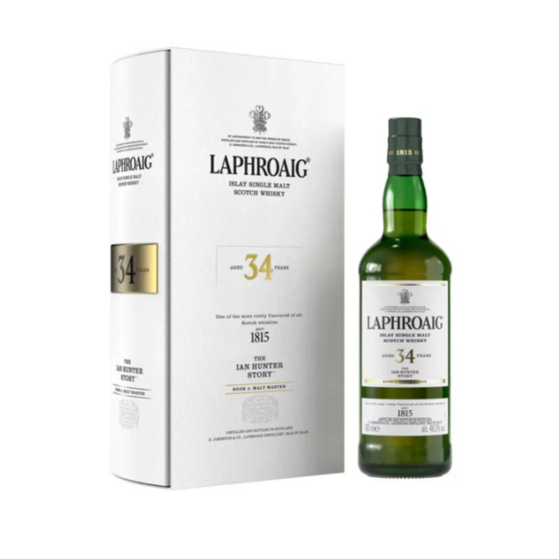 Laphroaig The Ian Hunter Story Islay Single Malt Scotch – 750ml