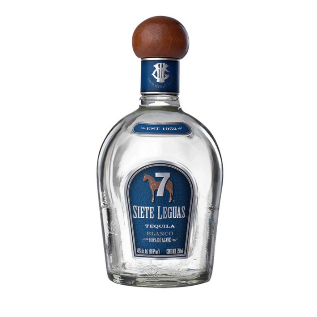 Siete Leguas Blanco Tequila – 750ml