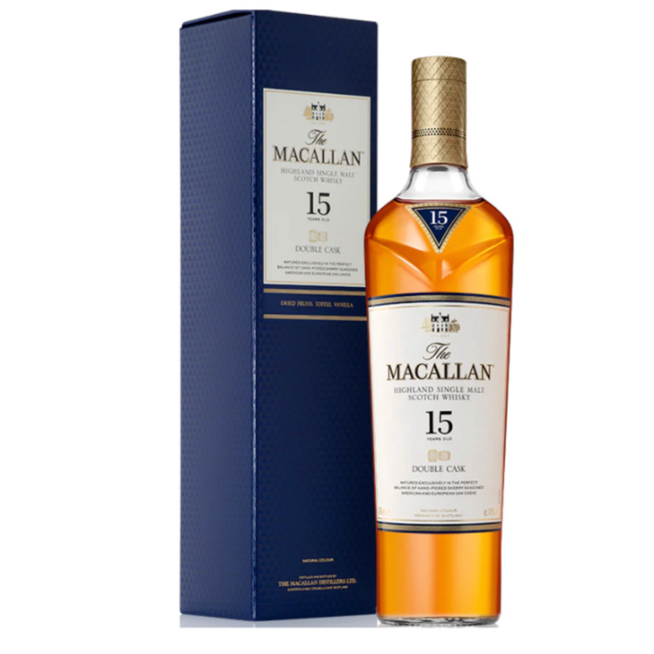 The Macallan 15 Year Double Cask Scotch Whisky – 750ml