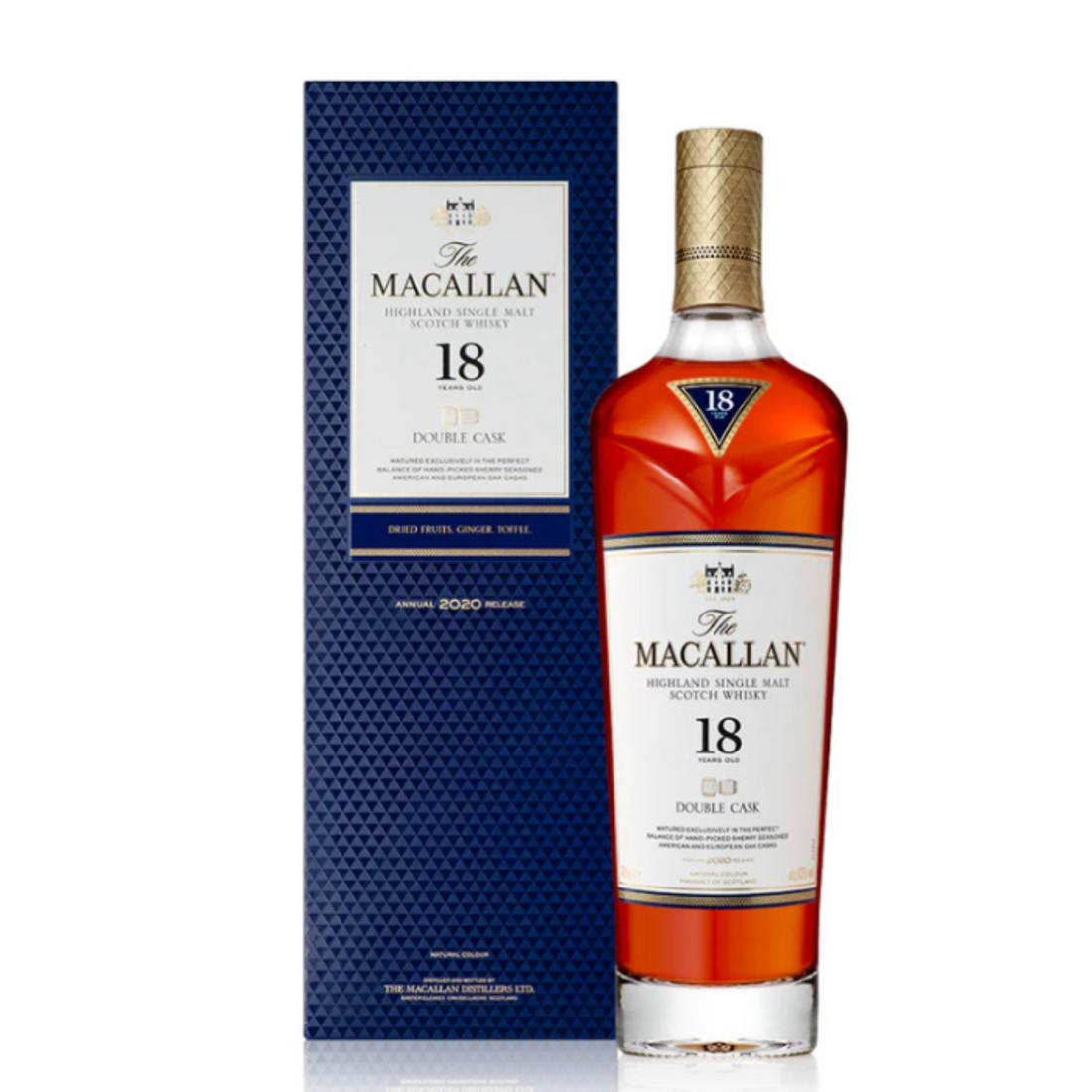 The Macallan 18 Year Double Cask Scotch Whisky – 750ml