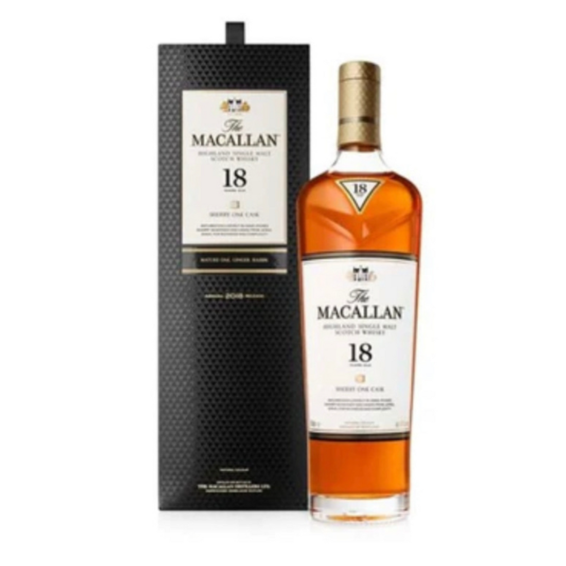 The Macallan 18 Year Sherry Oak Scotch Whisky – 750ml