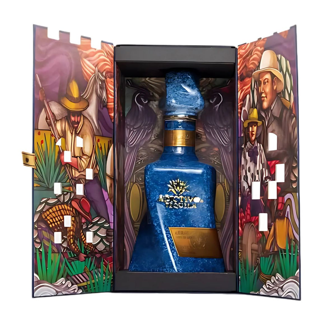 Adictivo Añejo Blue Ceramic Tequila – 750ml