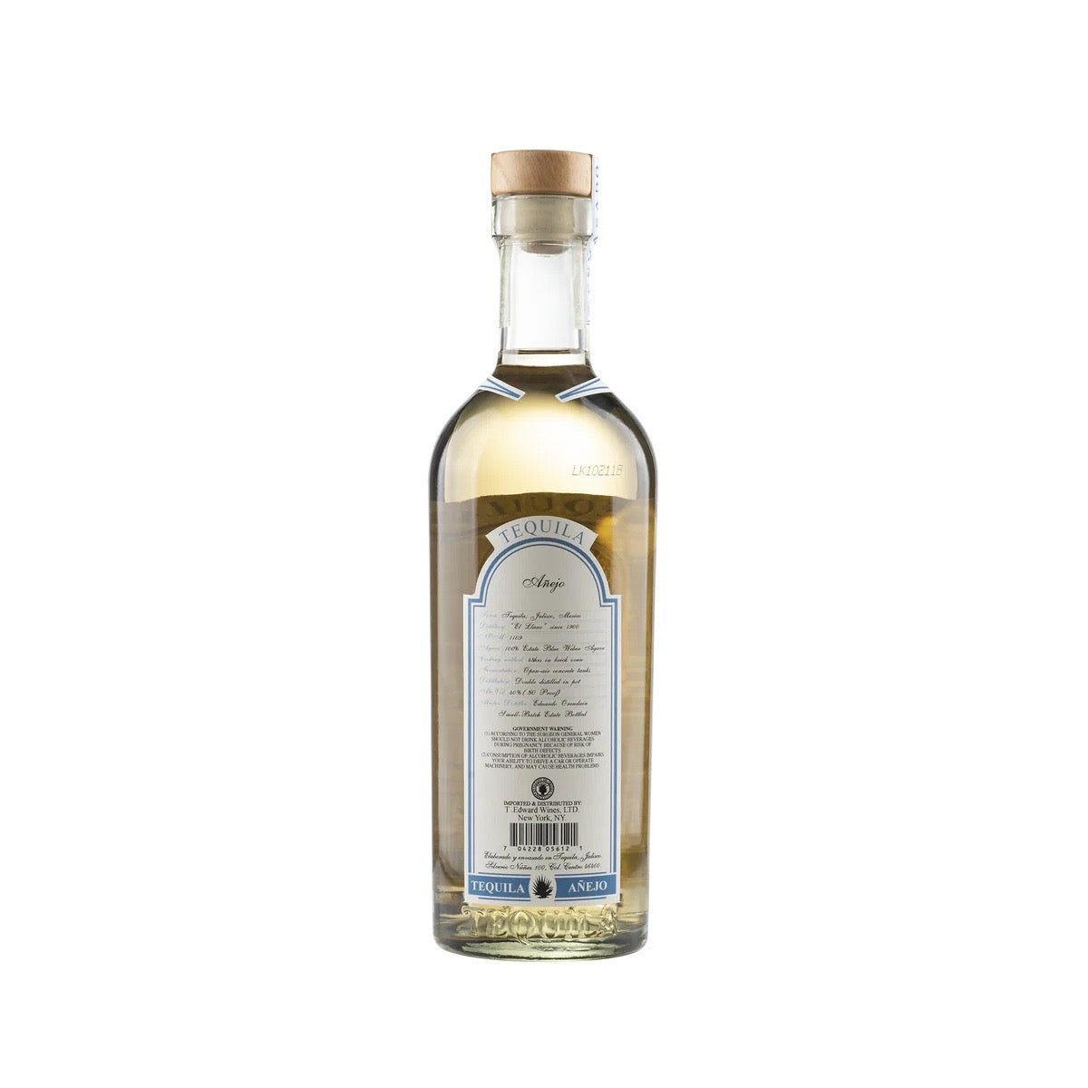 Arette Artesanal Suave Añejo Tequila 750ml back