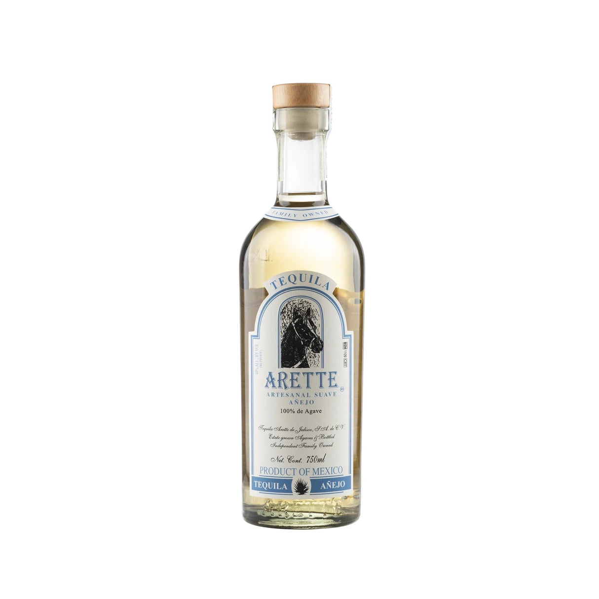 Arette Artesanal Suave Añejo Tequila 750ml front