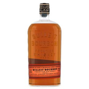 Bulleit Bourbon Frontier Whiskey 750ml – engravable and gift-ready, crafted with high-rye mashbill and aged in charred oak barrels, from Top Bourbon
