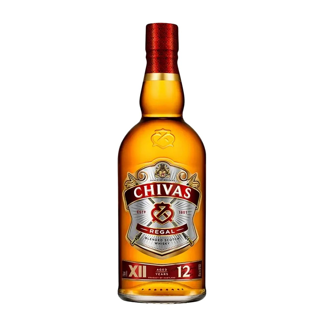 Chivas Regal 12 Year Blended Scotch Whisky – 750ml