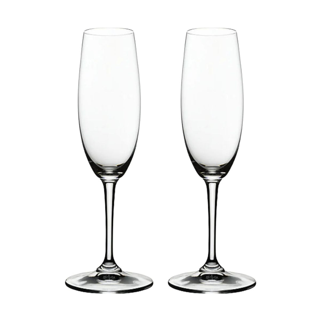 Engravable Crystal Champagne Flutes - Set of 2