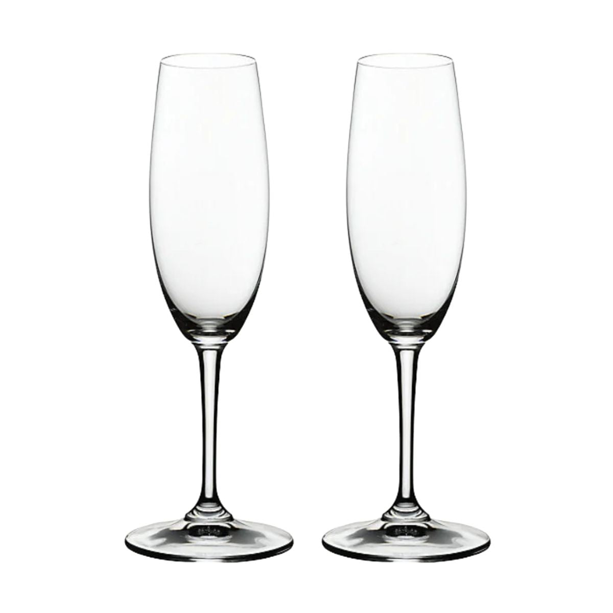 Engravable Crystal Champagne Flutes - Set of 2