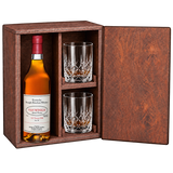 Van Winkle Special Reserve Lot B 12 Year Gift Set with Wooden Box & 2 Crystal Glasses featuring a 750 mL bottle, fitted wooden box, and two glasses