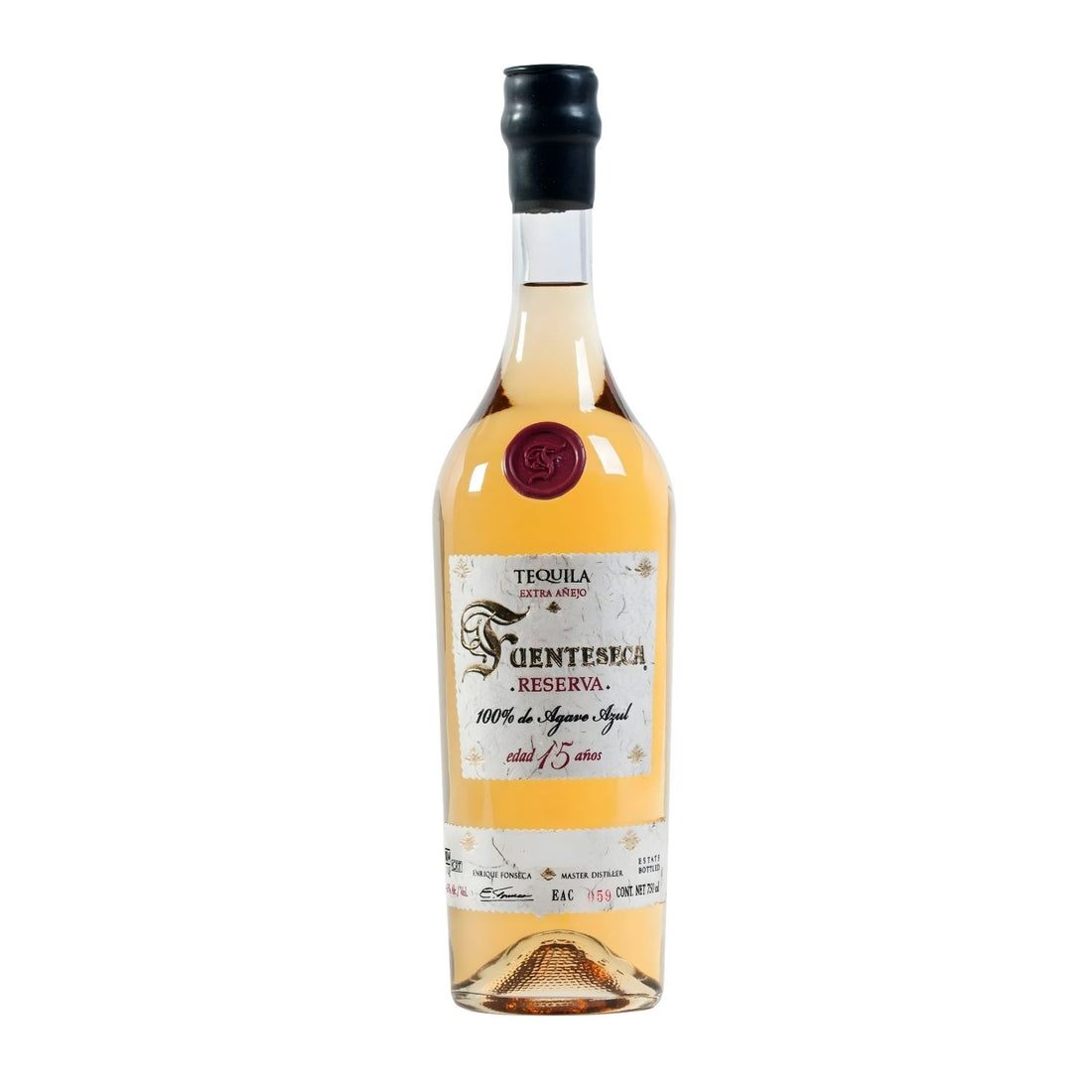 Fuenteseca Reserva Extra Añejo 15 Year Tequila 750ml – engravable and collector-ready from Top Bourbon