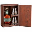 Blanton's Green Label Special Reserve Gift Set with Wooden Box & 2 Crystal Glasses wooden gift set hero
