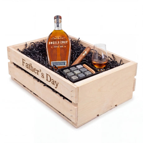 Angel's Envy Triple Oak Father's Day Bourbon Gift Crate