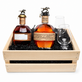 Blanton's Vault Crate — Straight From The Barrel & Single Barrel with Glencairn Glasses