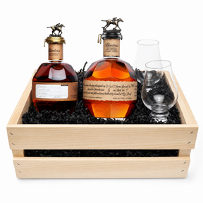 Blanton's Vault Crate — Straight From The Barrel & Single Barrel with Glencairn Glasses