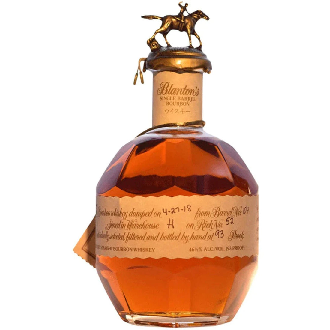 Blanton’s Takara Red Edition Bourbon – 750ml (Japan Release)