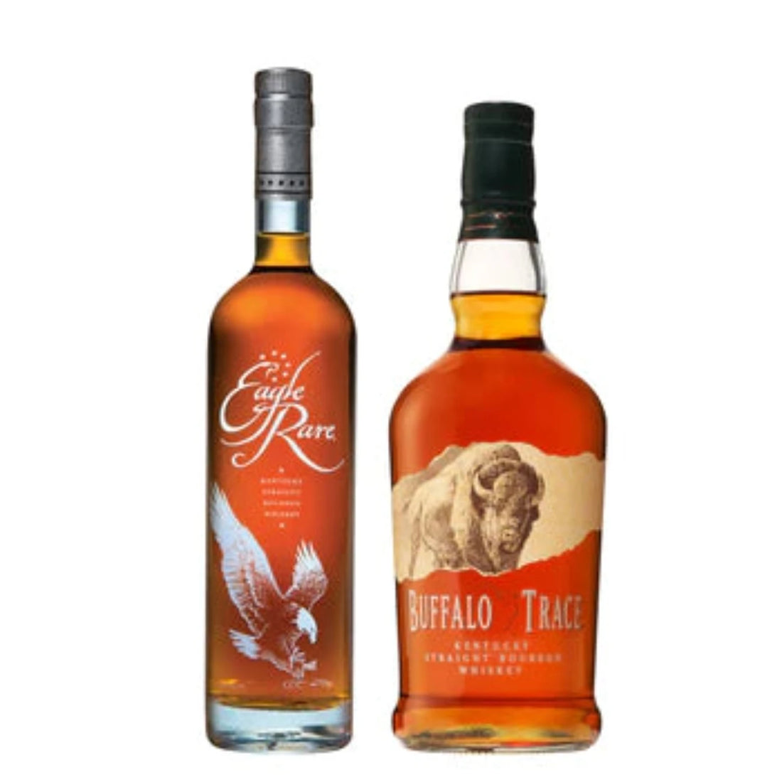 Eagle Rare + Buffalo Trace Bourbon Duo - 2 x 750ml