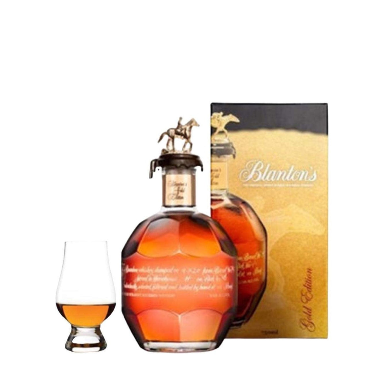 Blanton's Gold Edition Bourbon Gift Set – Glencairn Glass – 700ml