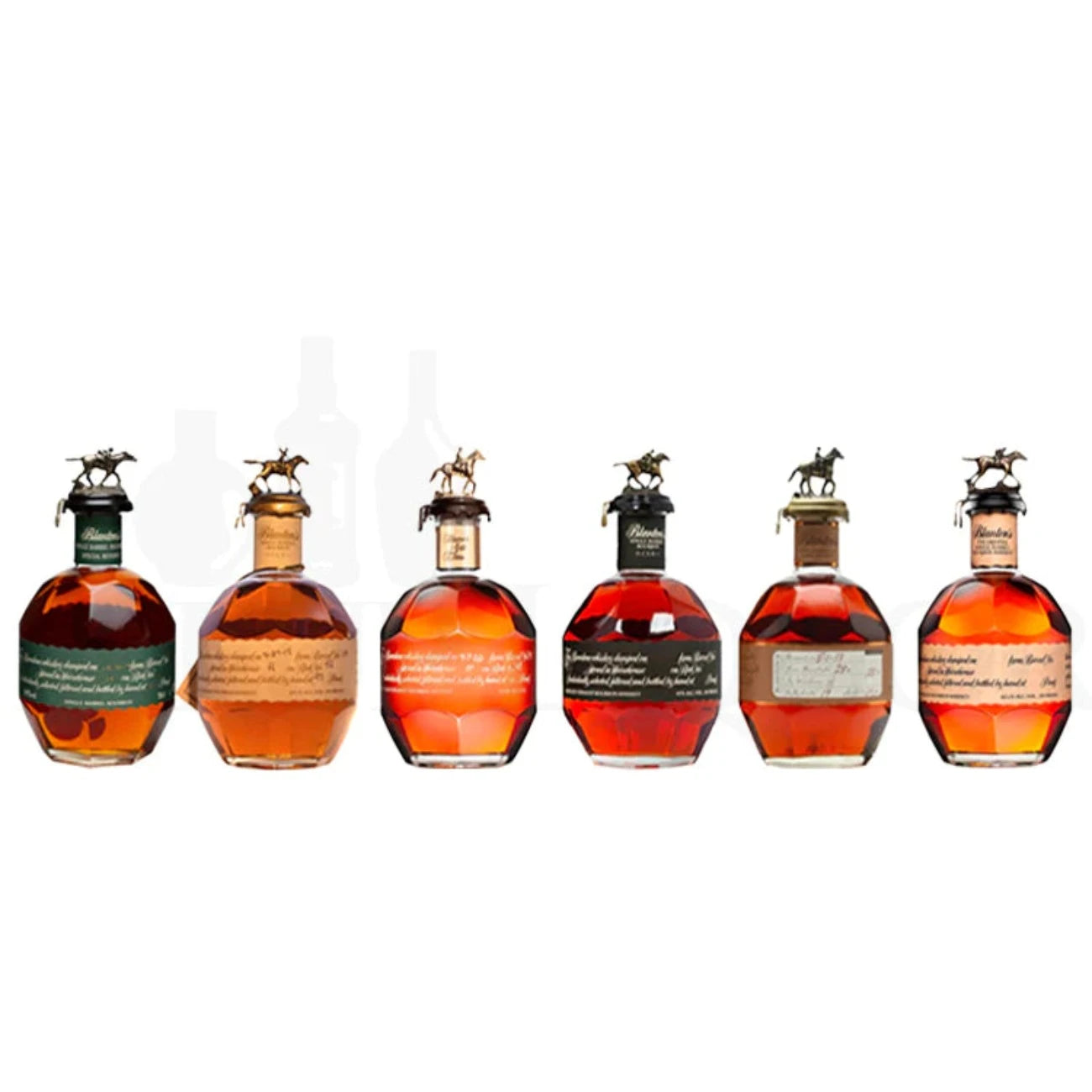 Blanton’s Complete Bourbon Collector’s Set – 6-Bottle Lineup