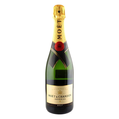Moët & Chandon Impérial Brut Champagne 750ml bottle, golden straw yellow non-vintage Champagne from the world's most celebrated Champagne house