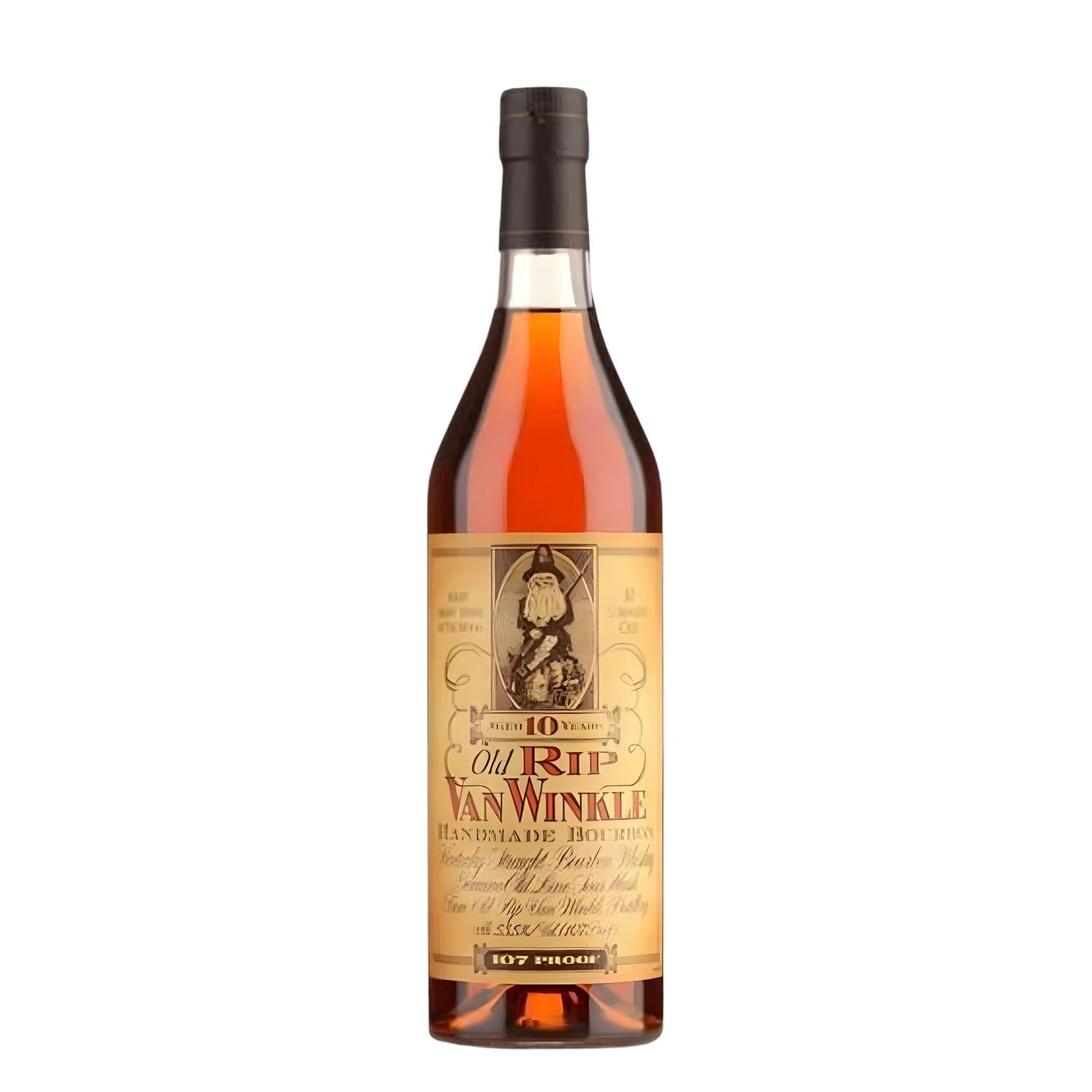 Old Rip Van Winkle 10 Year Kentucky Straight Bourbon Whiskey 750ml – engravable and gift-ready from Top Bourbon