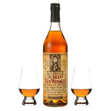 Old Rip Van Winkle 10 Year Bourbon Whiskey Gift Set with Glencairn Glasses 750ml – engravable and gift-ready from Top Bourbon