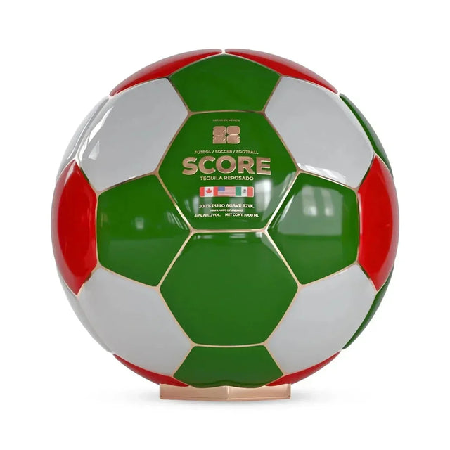 Score Tequila Reposado 2026 World Cup Mexico Edition Ball Decanter 1L
