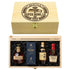 Super Bowl LX Seattle Seahawks Winner Whiskey Collection featuring four 50ml bottles of Blanton&