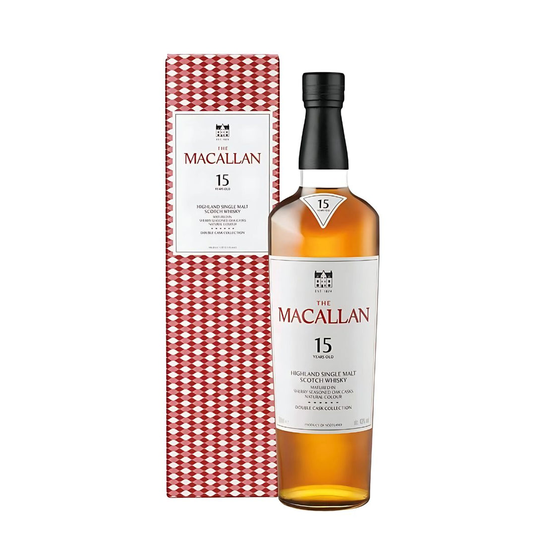 The Macallan 15 Year Double Cask Scotch Whisky – 750ml