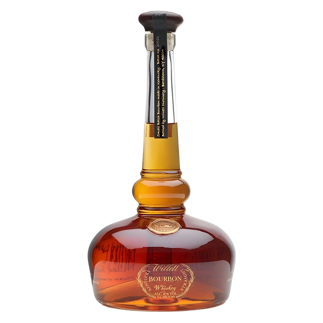 Willett Pot Still Reserve Kentucky Straight Bourbon Whiskey 1.75L bottle in iconic pot still-shaped glass from Willett Distillery in Bardstown, Kentucky