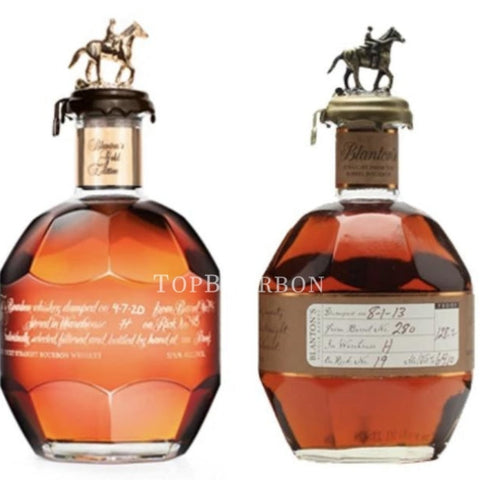 Blanton's Straight from the Barrel, Original Single Barrel & Gold Edition  Bourbon Bundle