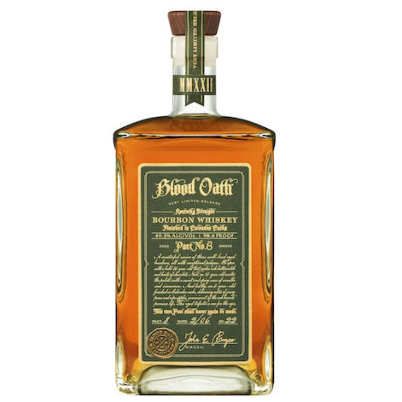 Blood Oath Pact No. 8 Kentucky Straight Bourbon Whiskey – 750ml